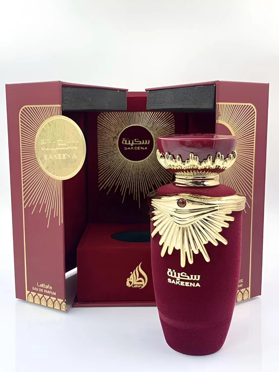 ✨ Lattafa Sakeena Eau de Parfum 100 ml – Refleja tu esencia con elegancia ✨
