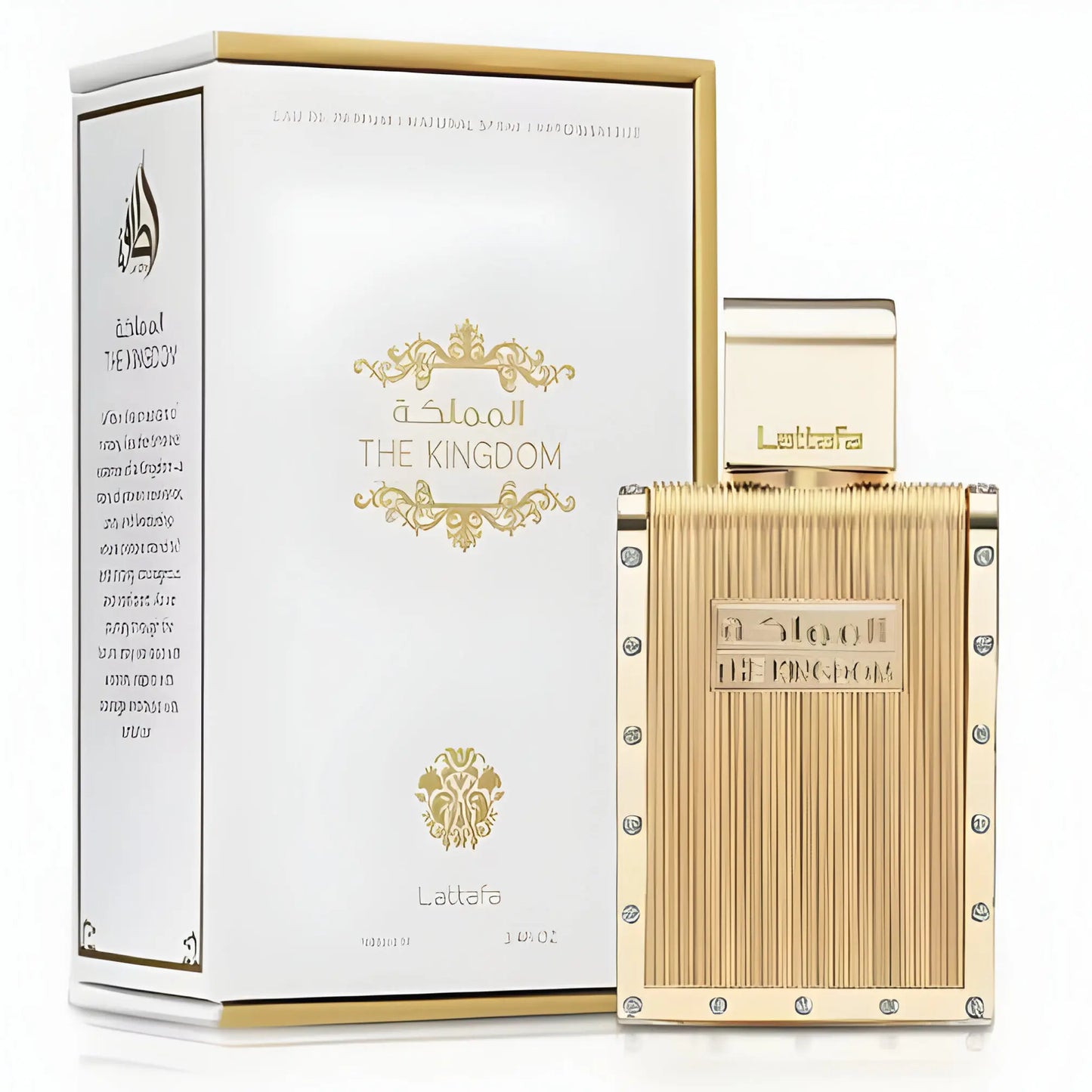 ✨The Kingdom for Men de Lattafa – Perfume árabe para hombres, Eau de Parfum 100ml.✨