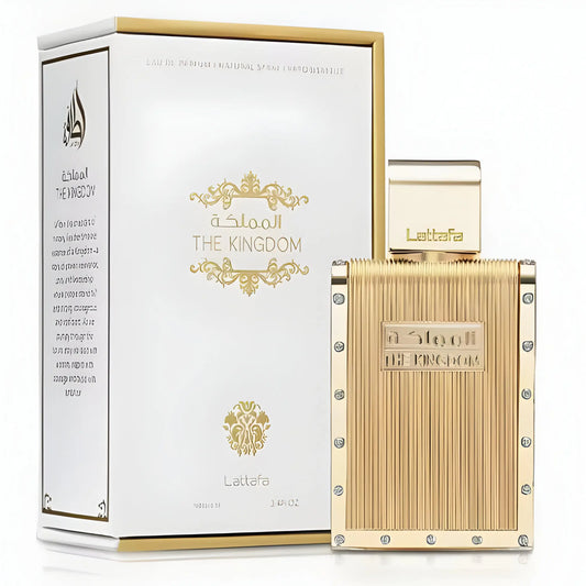 ✨The Kingdom for Men de Lattafa – Perfume árabe para hombres, Eau de Parfum 100ml.✨