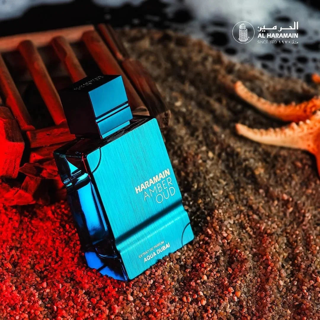 ✨ Descubre Al Haramain Amber Oud Aqua Dubai 100ml – Unisex Parfum Extrait ✨