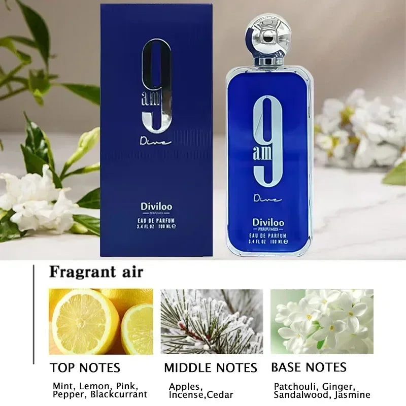 100ML Original Mens Arabes Perfume Long-lasting Fragrance Body Spray Cologne Pheromone Beauty Health Mini Strong Holiday Gift