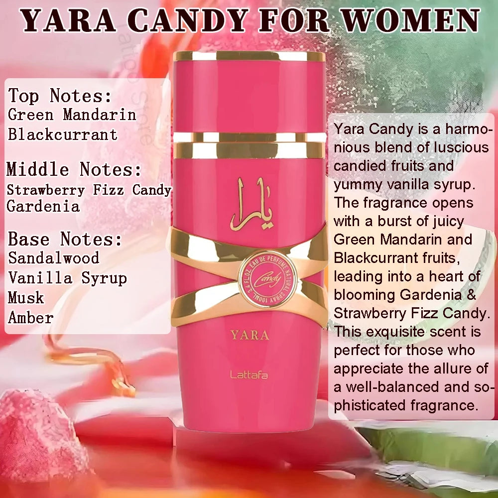 ✨ Luxurious Exquisite Yara Amber Vanilla ✨100 ml.